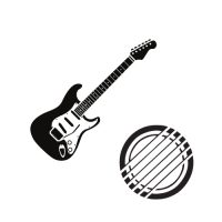 Electric guitar string